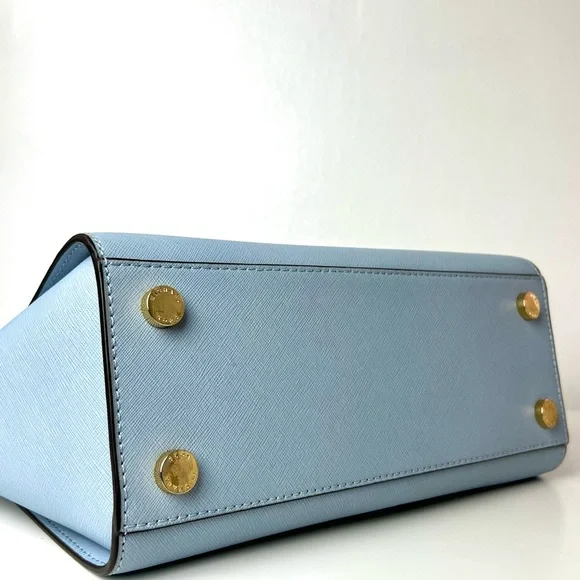 ♥️ Michael Kors blue satchel ♥️ - Picture 3 of 5